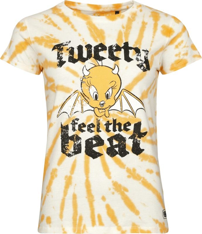 T-Shirt Manches courtes  de Looney Tunes - Titi - Feel The Beat - S à XXL - pour Femme - multicolore - Looney Tunes