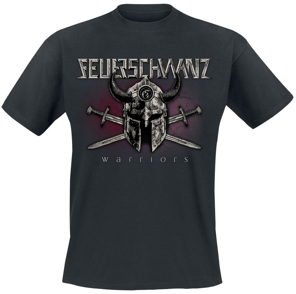 T-Shirt Manches courtes  de Feuerschwanz - Warrior - S à XXL - pour Homme - noir - Feuerschwanz