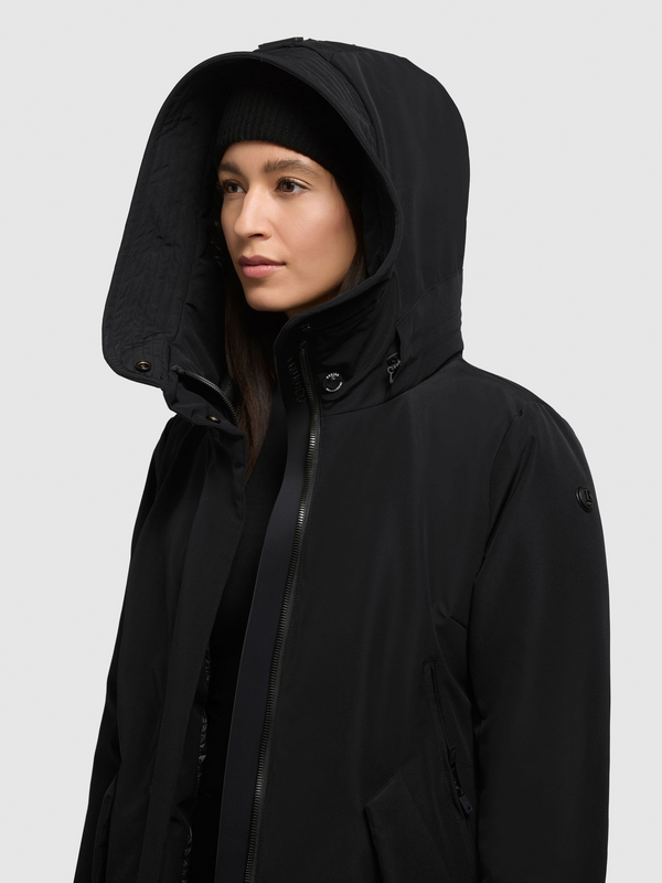 Manteau d'hiver  de Khujo - WEBB - XS à L - pour Femme - noir - Khujo - View 2