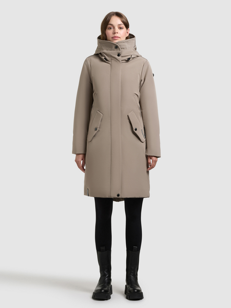 Manteau d'hiver  de Khujo - WEBB - XS à XXL - pour Femme - beige - Khujo - View 2