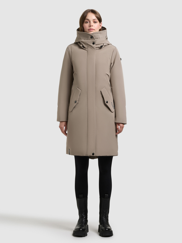 Manteau d'hiver  de Khujo - WEBB - XS à XXL - pour Femme - beige - Khujo - View 2