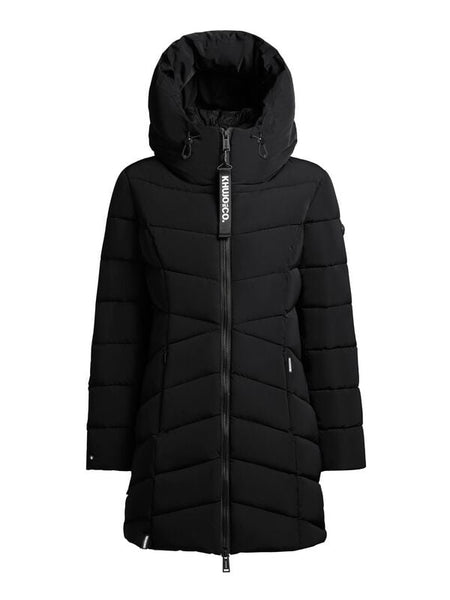 Manteau d'hiver  de Khujo - DIER - M à L - pour Femme - noir - Khujo