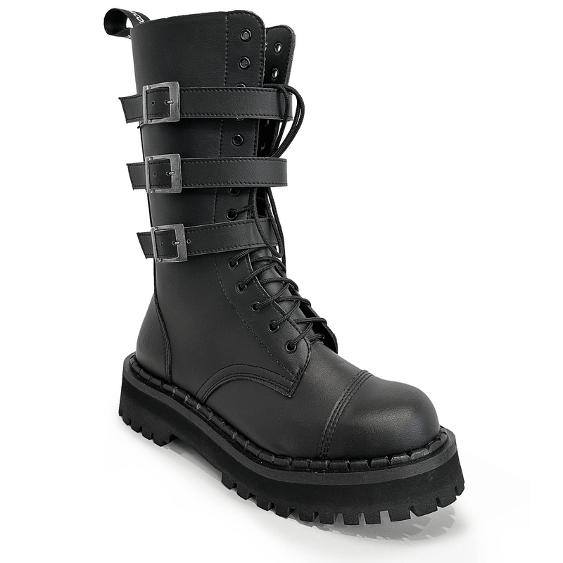 Bottes Gothic de Altercore - 357 Vegan Black - EU40 à EU46 - pour Homme - noir - Altercore - View 2