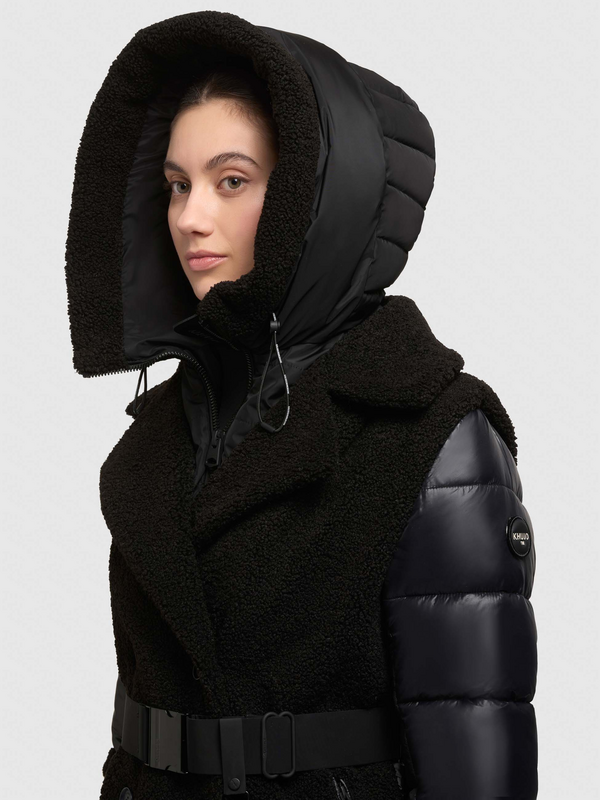 Manteau d'hiver  de Khujo - KALMIA - XS à XXL - pour Femme - noir - Khujo - View 2