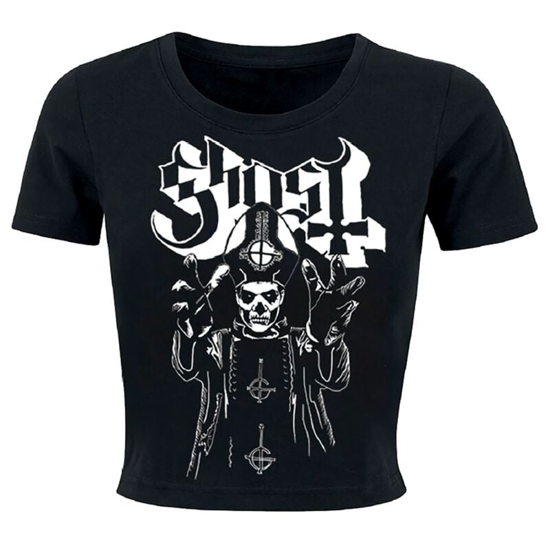 T-Shirt Manches courtes  de Ghost - Colère Du Pape - S à XXL - pour Femme - noir - Ghost