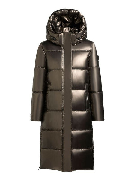 Manteau d'hiver  de Khujo - RACHEL2 SHINY - XS à XXL - pour Femme - marron - Khujo