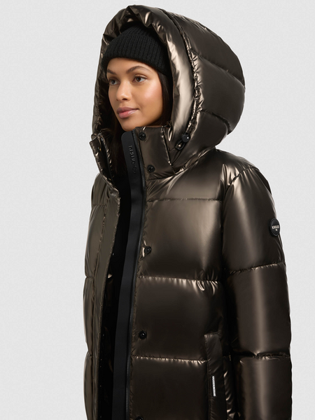 Manteau d'hiver  de Khujo - RACHEL2 SHINY - XS à XXL - pour Femme - marron - Khujo - View 2