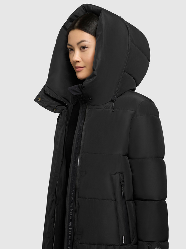 Manteau d'hiver  de Khujo - SOULANI5 MATT - XS à XXL - pour Femme - noir - Khujo - View 2