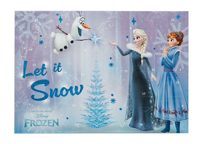 Calendrier de l'Avent Disney de La Reine des Neiges - Frozen - pour Unisexe - multicolore - La Reine des Neiges