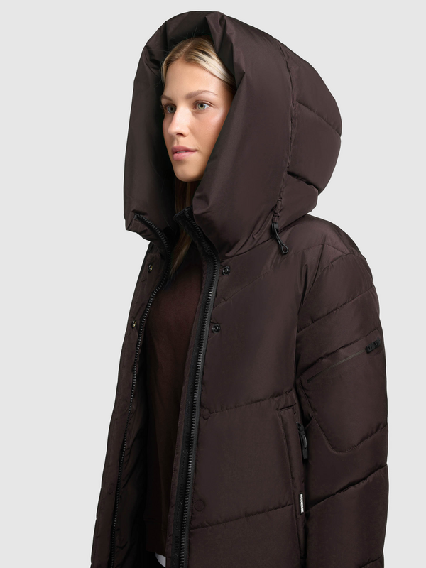 Manteau d'hiver  de Khujo - JANGE2 MATT - XS à XXL - pour Femme - prune - Khujo - View 2