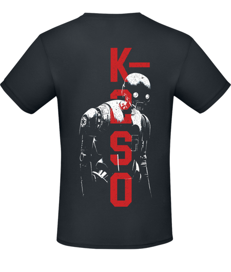 T-Shirt Manches courtes Disney de Star Wars - Andor 2 - K2S0 - S à XXL - pour Homme - noir - Star Wars - View 2