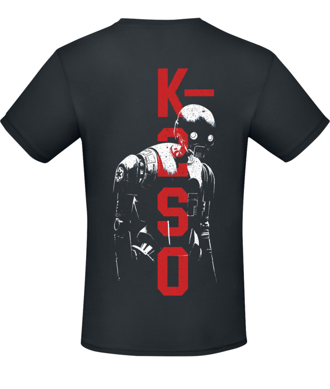 T-Shirt Manches courtes Disney de Star Wars - Andor 2 - K2S0 - S à XXL - pour Homme - noir - Star Wars - View 2
