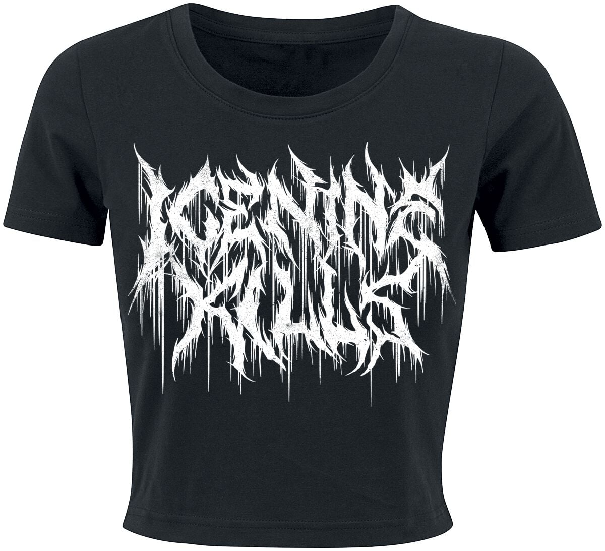 T-Shirt Manches courtes  de Ice Nine Kills - Logo - S à XXL - pour Femme - noir - Ice Nine Kills