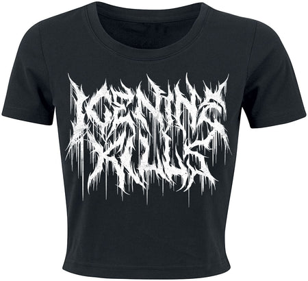 T-Shirt Manches courtes  de Ice Nine Kills - Logo - S à XXL - pour Femme - noir - Ice Nine Kills
