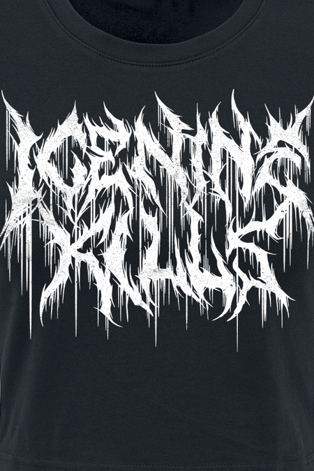 T-Shirt Manches courtes  de Ice Nine Kills - Logo - S à XXL - pour Femme - noir - Ice Nine Kills - View 2