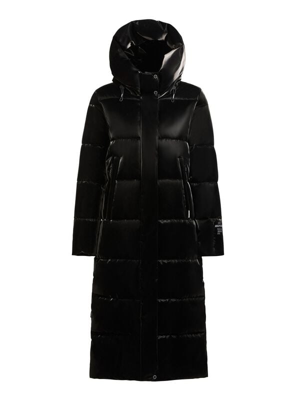 Manteau d'hiver  de Khujo - SOULANI5 SHINY - XS à L - pour Femme - noir - Khujo