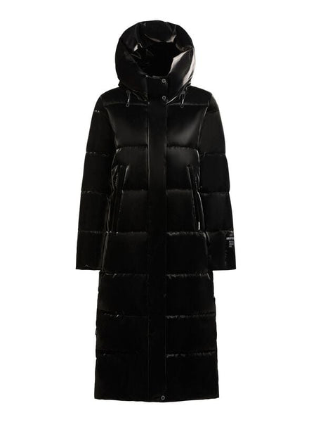 Manteau d'hiver  de Khujo - SOULANI5 SHINY - XS à L - pour Femme - noir - Khujo