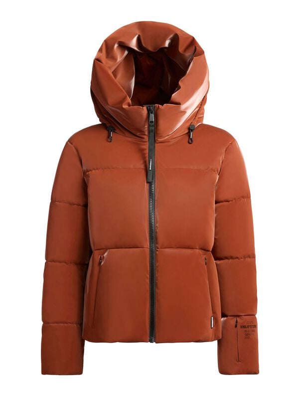 Veste d'hiver  de Khujo - AUDREY SHINY - XS à XXL - pour Femme - marron - Khujo