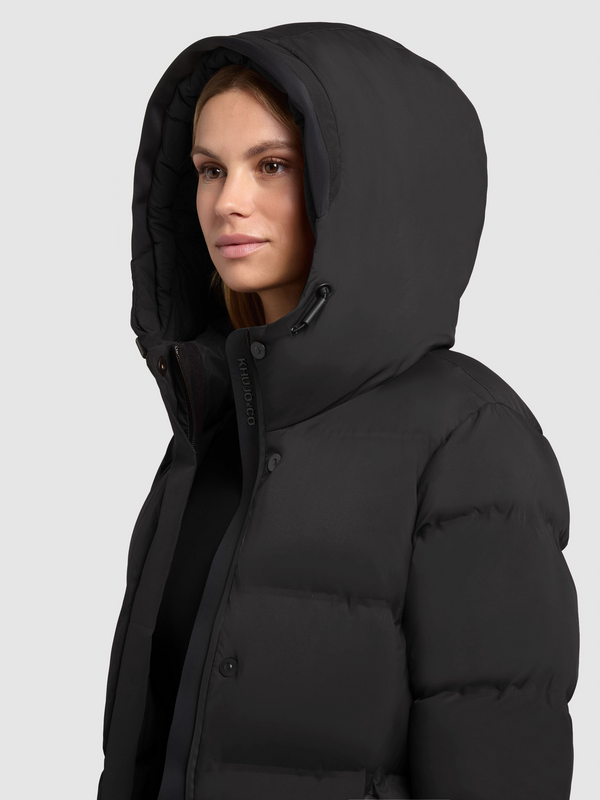 Manteau d'hiver  de Khujo - MAYLA3 - XS à XXL - pour Femme - noir - Khujo - View 2