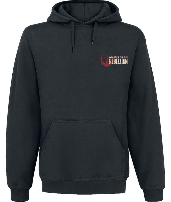 Sweat-shirt à capuche Disney de Star Wars - Andor 2 - Welcome To The Rebellion - S à XXL - pour Homme - noir - Star Wars