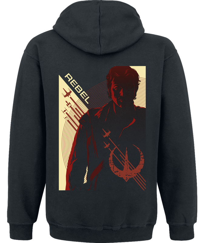 Sweat-shirt à capuche Disney de Star Wars - Andor 2 - Welcome To The Rebellion - S à XXL - pour Homme - noir - Star Wars - View 2