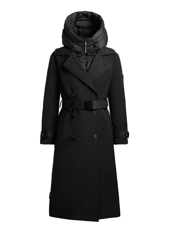 Manteau d'hiver  de Khujo - ELENA2 - XS à L - pour Femme - noir - Khujo