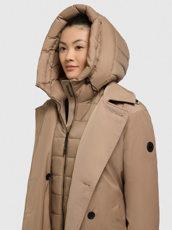 Manteau d'hiver  de Khujo - ELENA2 - XS à XXL - pour Femme - beige - Khujo - View 2