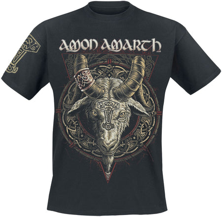 T-Shirt Manches courtes  de Amon Amarth - Heidrun - S à 3XL - pour Homme - noir - Amon Amarth