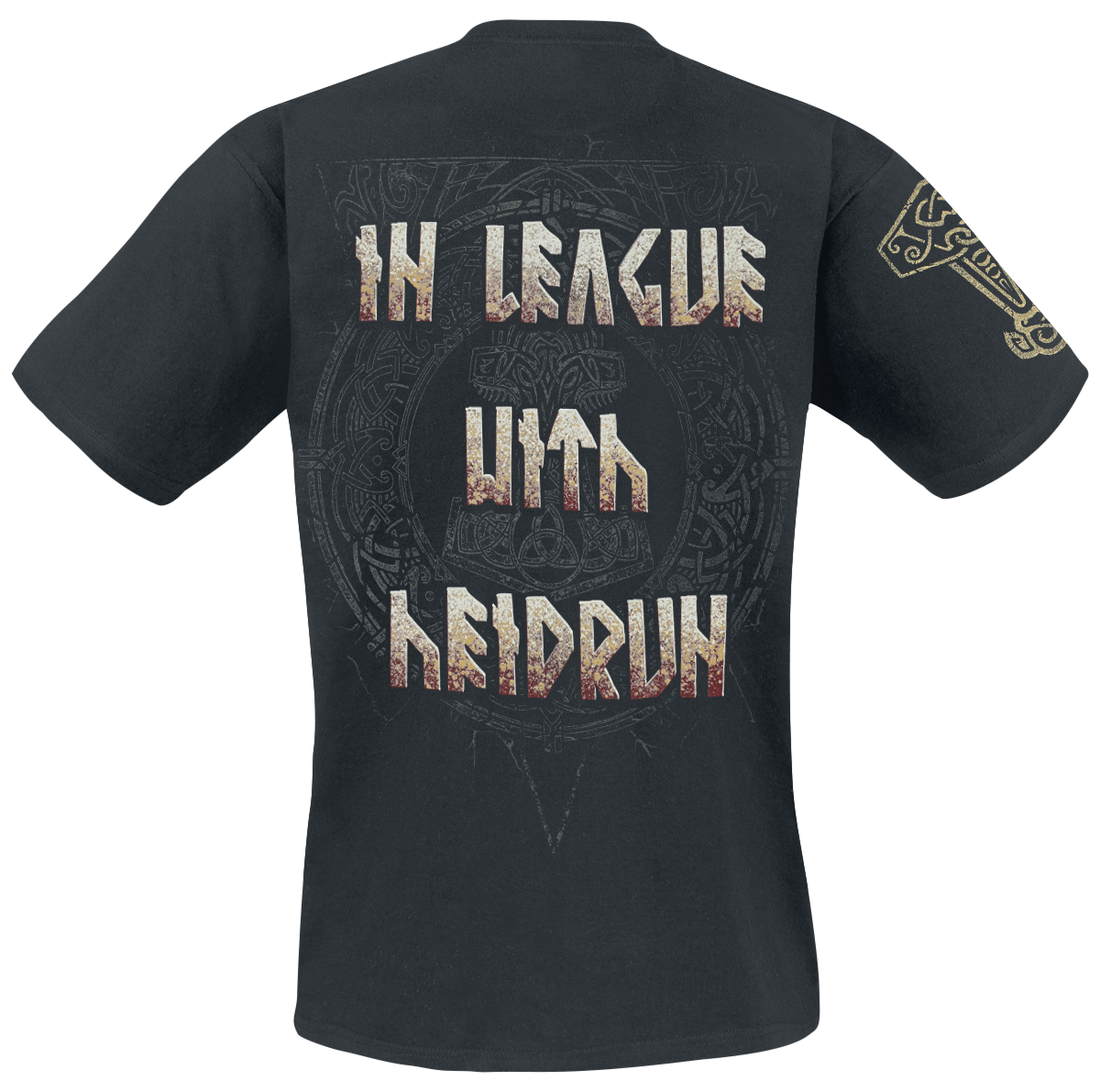 T-Shirt Manches courtes  de Amon Amarth - Heidrun - S à 3XL - pour Homme - noir - Amon Amarth - View 2