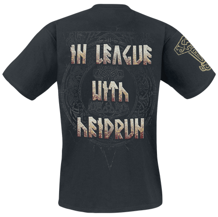 T-Shirt Manches courtes  de Amon Amarth - Heidrun - S à 3XL - pour Homme - noir - Amon Amarth - View 2