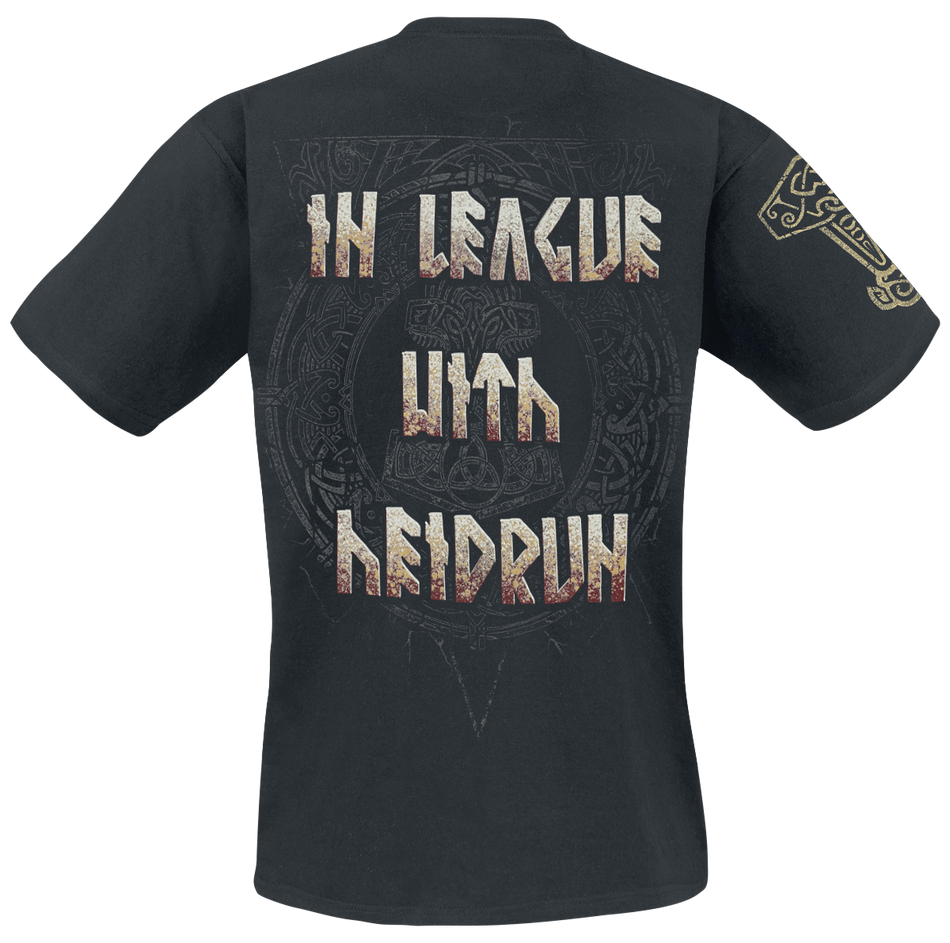 T-Shirt Manches courtes  de Amon Amarth - Heidrun - S à 3XL - pour Homme - noir - Amon Amarth - View 2