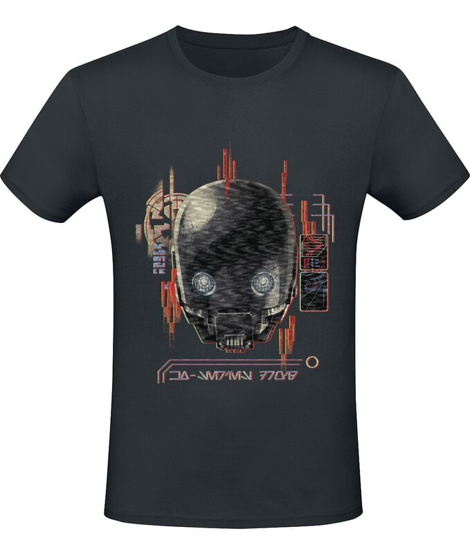 T-Shirt Manches courtes Disney de Star Wars - Andor 2 - Static - S à XXL - pour Homme - noir - Star Wars
