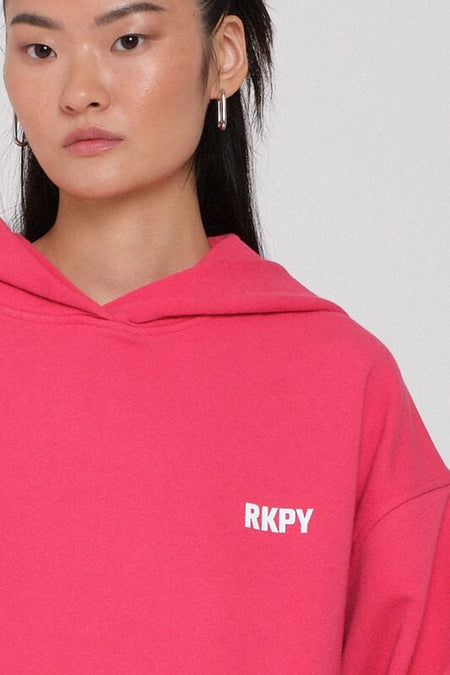 Sweat-shirt à capuche  de Rockupy - One with the Earth - Daria - Haut Manches Longues - XS à XL - pour Femme - rouge foncé - Rockupy