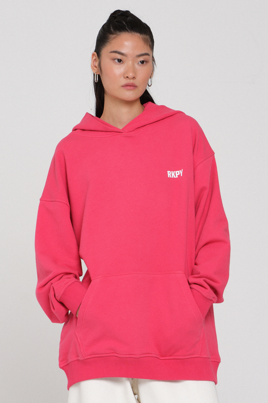 Sweat-shirt à capuche  de Rockupy - One with the Earth - Daria - Haut Manches Longues - XS à XL - pour Femme - rouge foncé - Rockupy - View 2