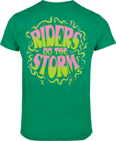 T-Shirt Manches courtes  de The Doors - Photo - S à 3XL - pour Homme - vert - The Doors - View 2
