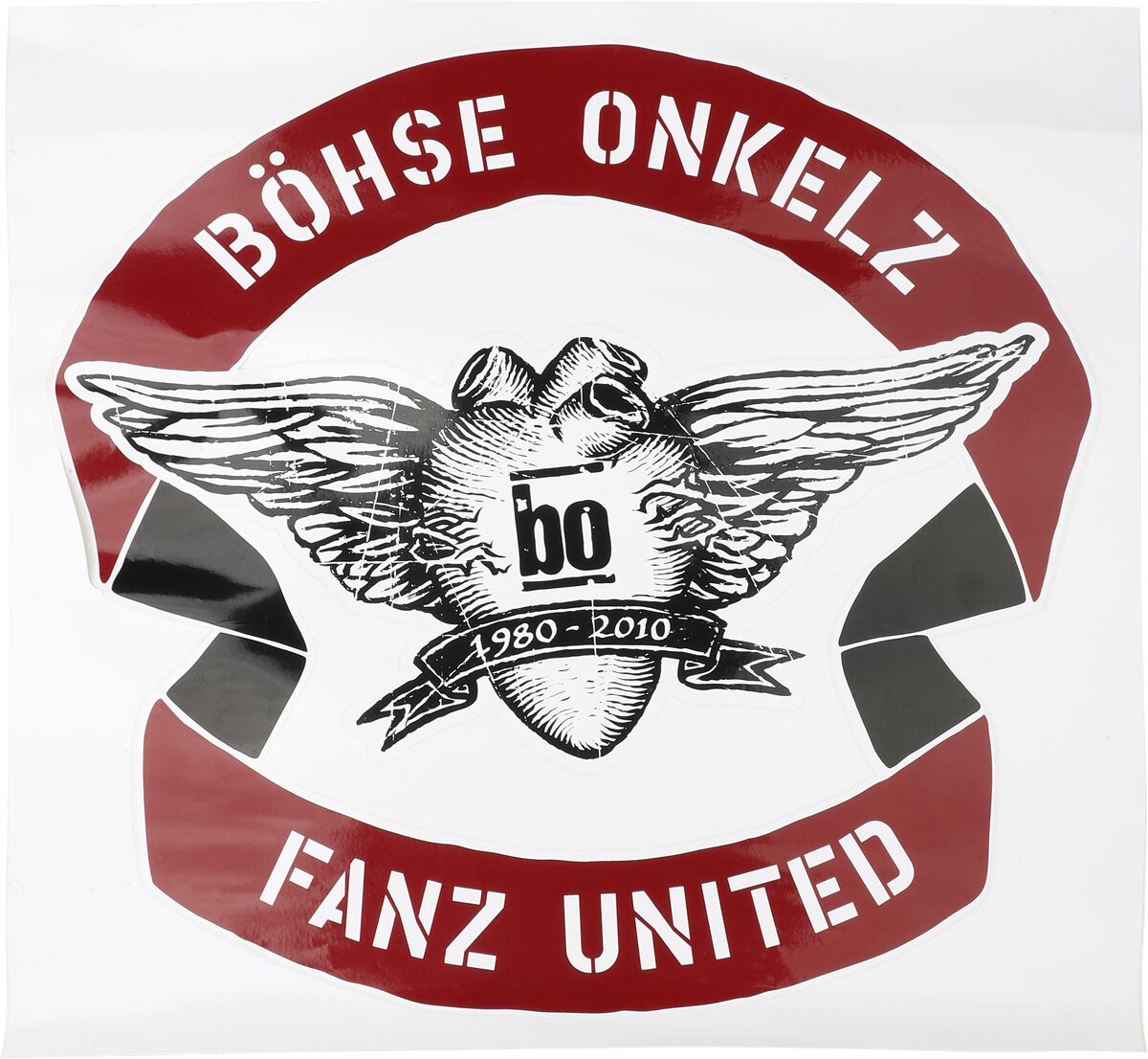 Autocollant  de Böhse Onkelz - Fanz United - pour Unisexe - noir/blanc - Böhse Onkelz