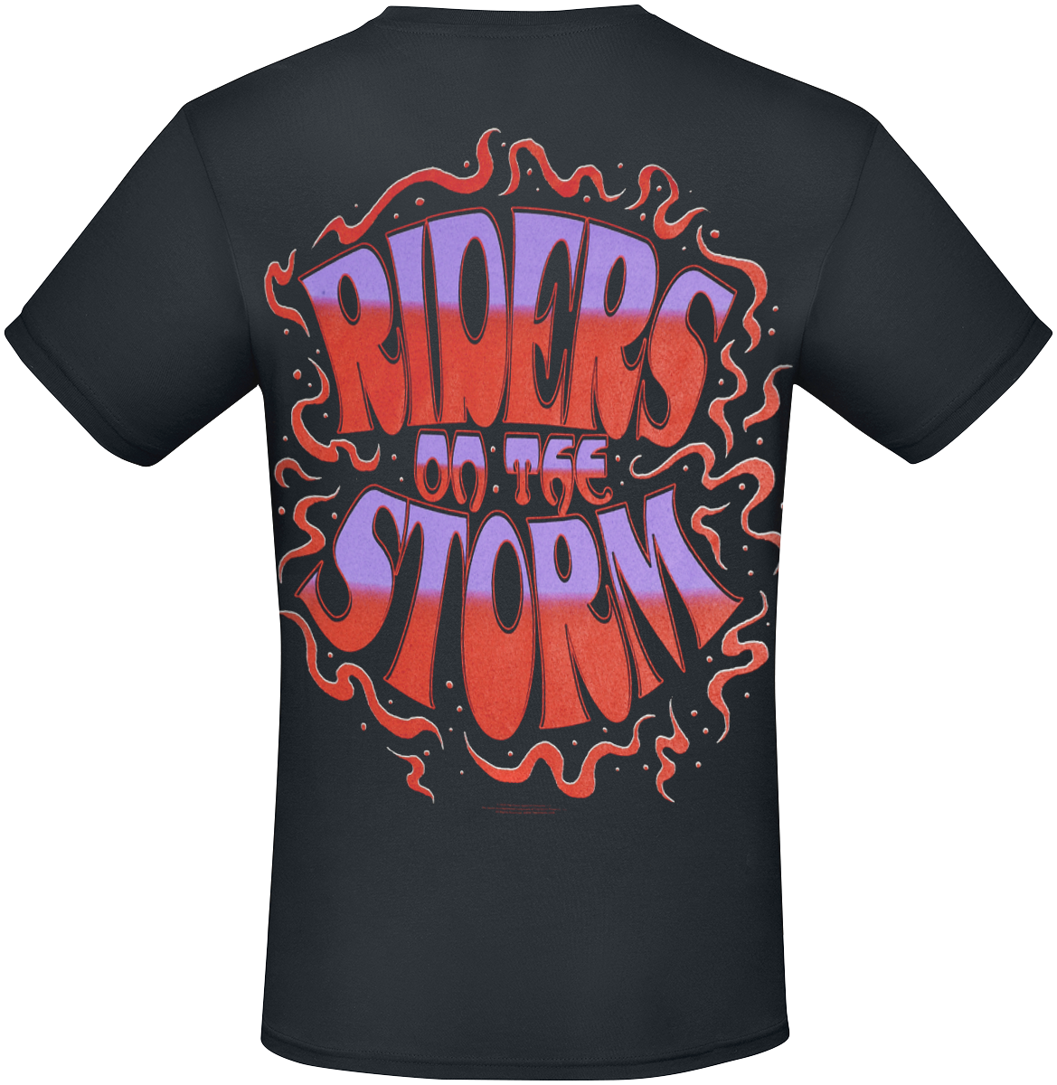 T-Shirt Manches courtes  de The Doors - Photo - S à 3XL - pour Homme - noir - The Doors - View 2