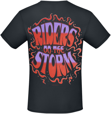 T-Shirt Manches courtes  de The Doors - Photo - S à 3XL - pour Homme - noir - The Doors - View 2