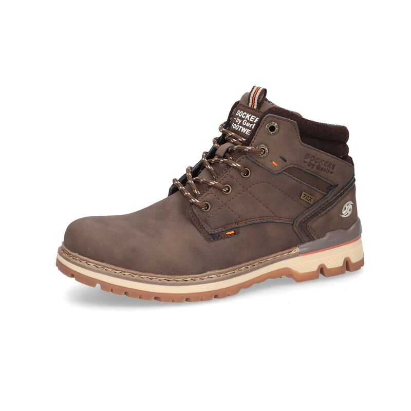Bottes D'Hiver  de Dockers by Gerli - Bottines d'hiver - EU41 à EU47 - pour Homme - marron foncé - Dockers by Gerli