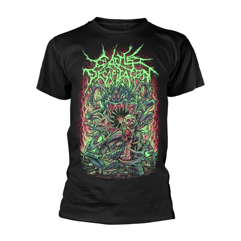 T-Shirt Manches courtes  de Cattle Decapitation - Lost Profits - S à XXL - pour Homme - noir - Cattle Decapitation