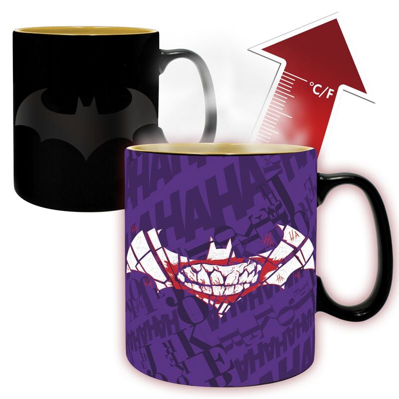 Mug  de Batman - Batman - Mug Magique - pour Indifférent - multicolore - Batman