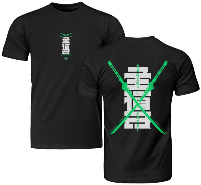 T-Shirt Manches courtes Gaming de NEOMACHI - LEAD - M à XXL - pour Homme - noir - NEOMACHI