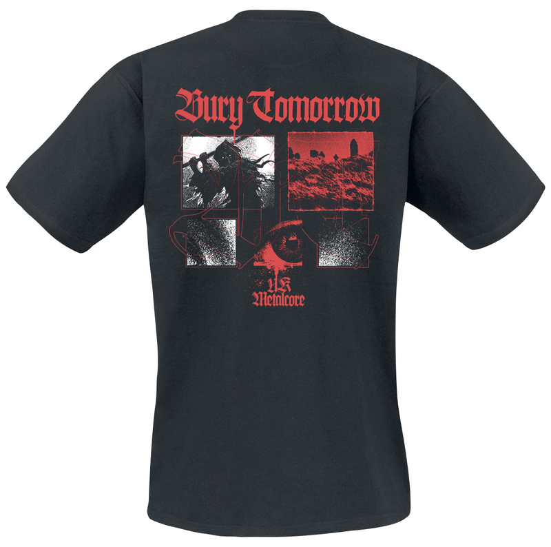 T-Shirt Manches courtes  de Bury Tomorrow - UK Metalcore - S à 3XL - pour Homme - noir - Bury Tomorrow - View 2
