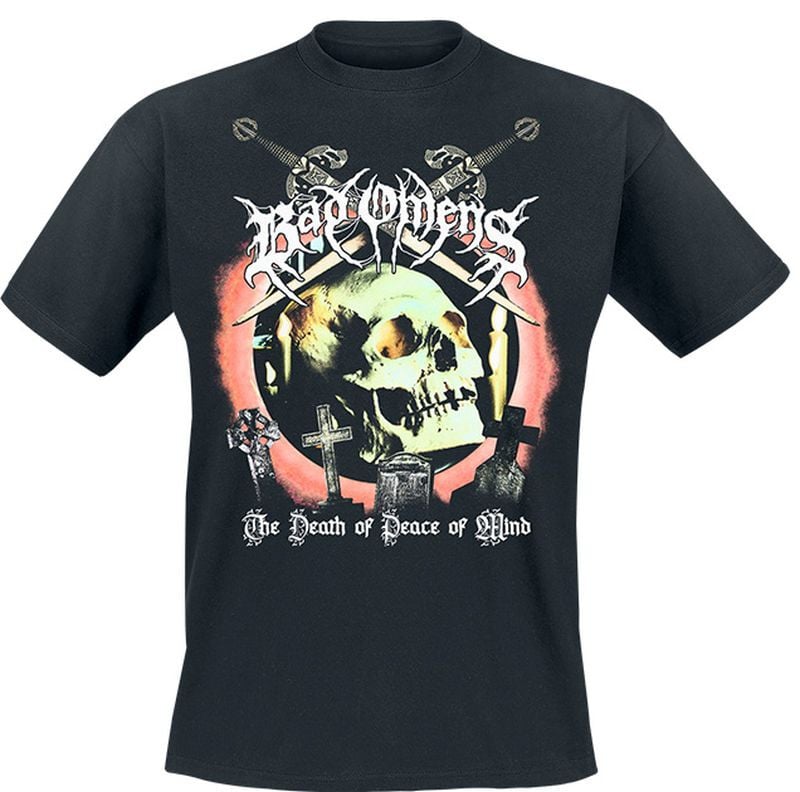 T-Shirt Manches courtes  de Bad Omens - The death of peace of mind - S à 4XL - pour Homme - noir - Bad Omens