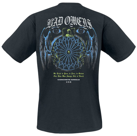 T-Shirt Manches courtes  de Bad Omens - Gothic Concrete Jungle - S à 4XL - pour Homme - noir - Bad Omens - View 2