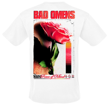 T-Shirt Manches courtes  de Bad Omens - Flower - S à 4XL - pour Homme - blanc - Bad Omens - View 2