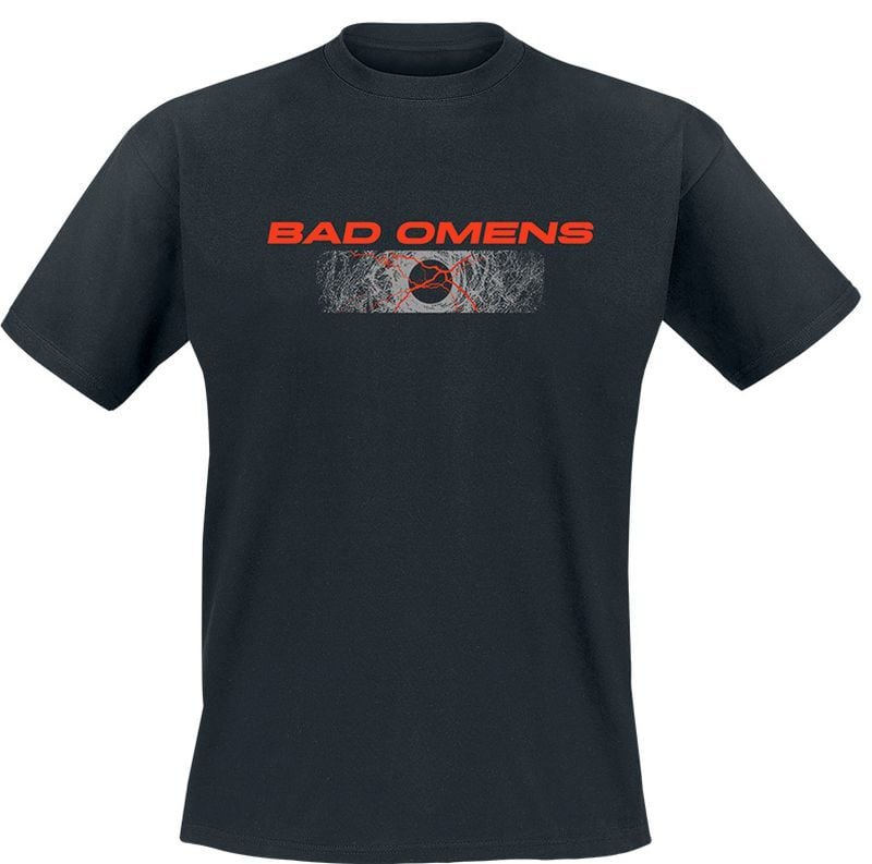 T-Shirt Manches courtes  de Bad Omens - Lightning Storm - S à 4XL - pour Homme - noir - Bad Omens