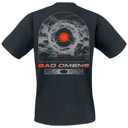 T-Shirt Manches courtes  de Bad Omens - Lightning Storm - S à 4XL - pour Homme - noir - Bad Omens - View 2