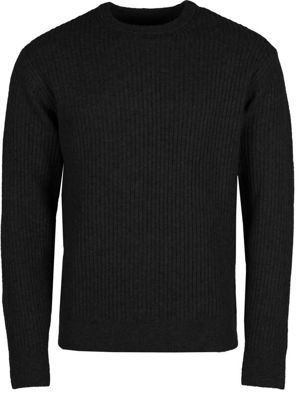 Sweat-shirt  de Indicode - INBertram O-Neck - M à XXL - pour Homme - noir - Indicode