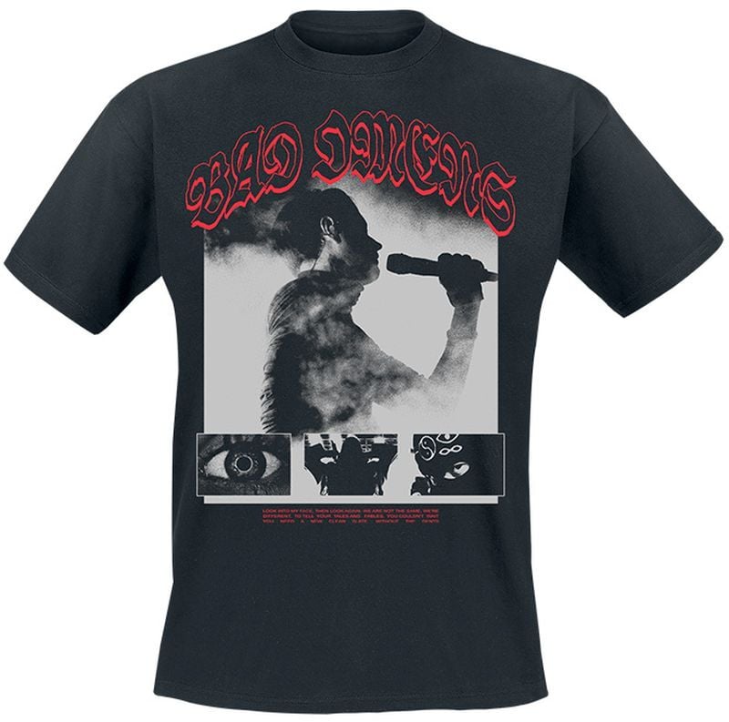 T-Shirt Manches courtes  de Bad Omens - In The Smoke - S à 4XL - pour Unisexe - noir - Bad Omens